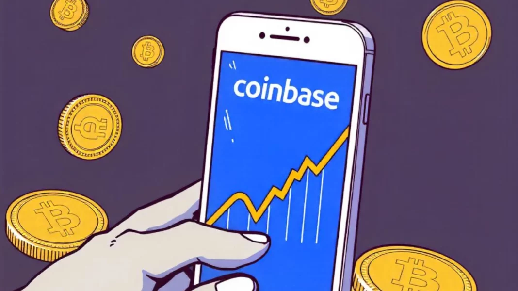 Coinbase app downloads are on the rise