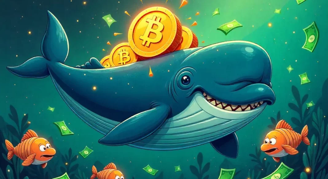 Bitcoin whale activity increases, dominance is growing