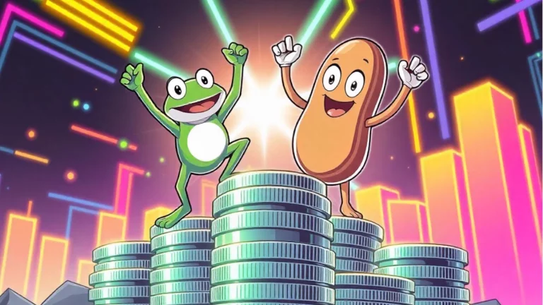 PEPE and PNUT dominate the crypto market