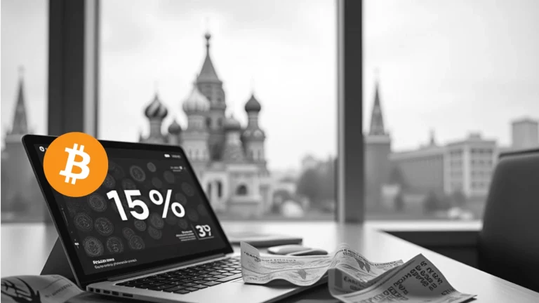 Russia proposes 15% tax on crypto income