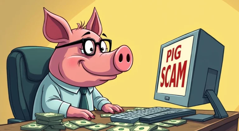 Pig butchering is the most popular scam this year