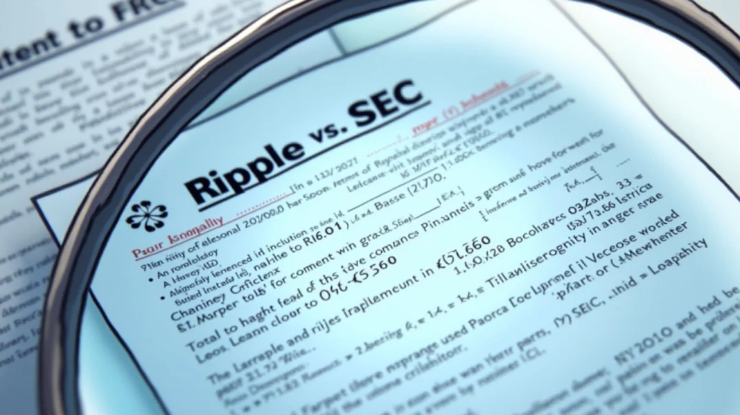 Ripple vs. SEC